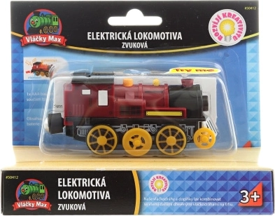 Maxim Elektryczna lokomotywa czerwona
