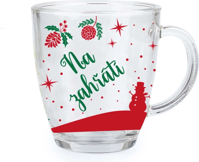 Szklany kubek Domowy ajerkoniak 350 ml