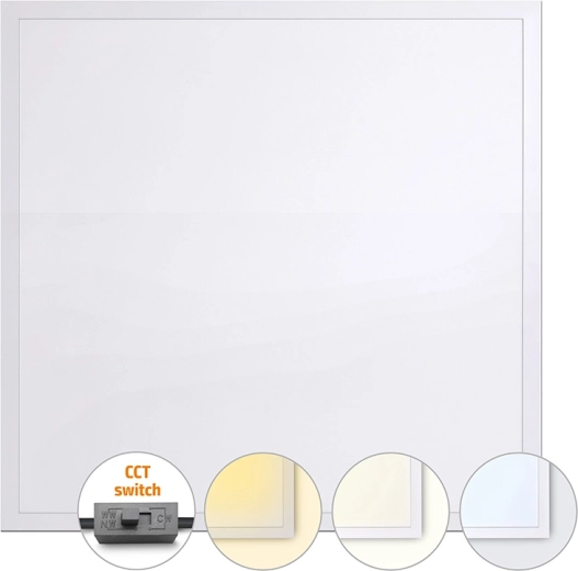 Solight podświetlany panel LED CCT 36 W 60×60 cm biały
