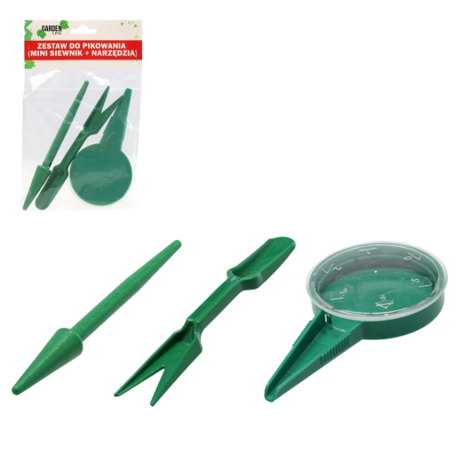 Zestaw do pikowania z mini siewnikiem i narzędziami