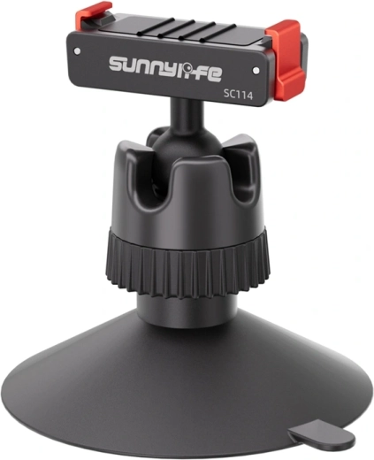 Sunnylife magnetyczny adapter montażowy z przegubem kulowym 360° do DJI Osmo 360 i Osmo Action 5 Pro/4/3