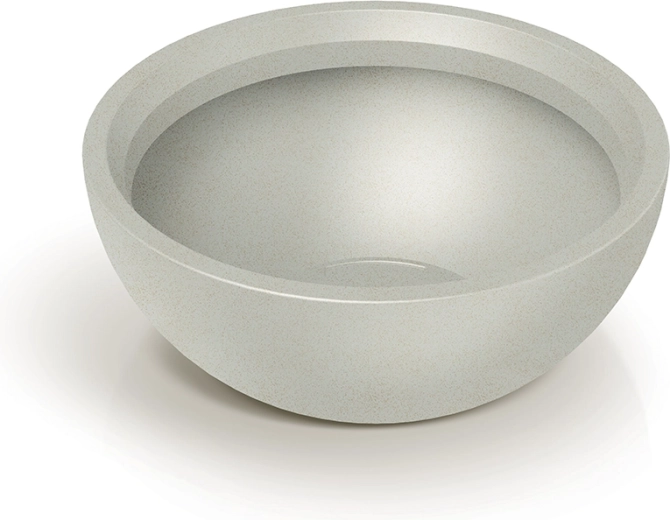 Donica Molio Bowl 60 cm piaskowa