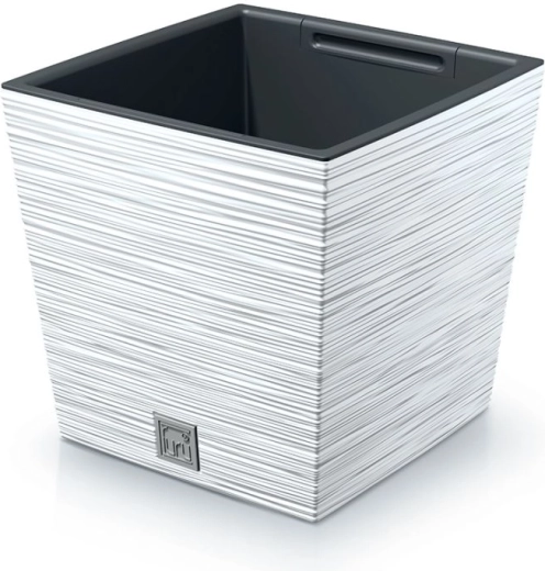 Donica Furu Square Low 30 cm – biała