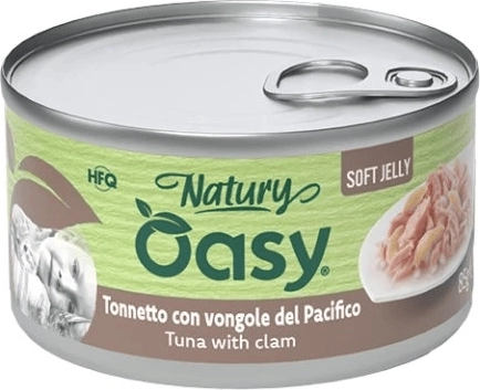 Oasy Natury Soft Jelly – tuńczyk z małżami 150 g