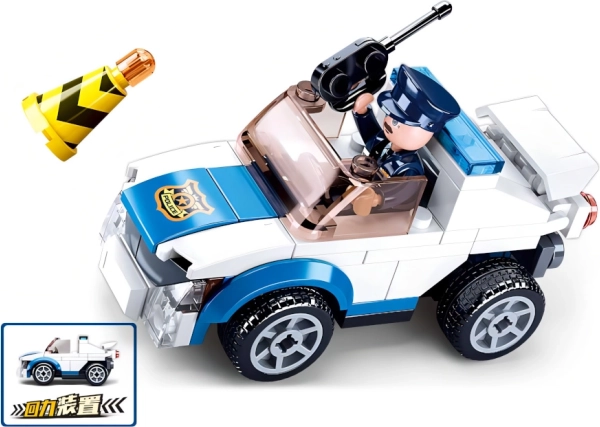 Sluban Policja samochód patrolowy z napędem