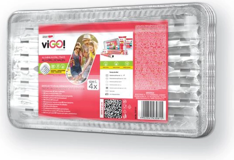 Tacki do grilla Quickpack, 4 szt.