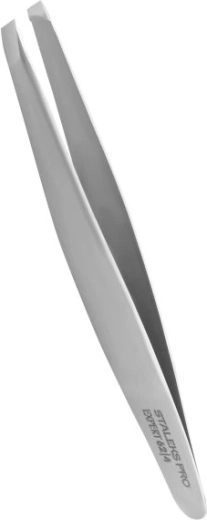 Skośna profesjonalna pęseta do brwi STALEKS Expert TE-62/4