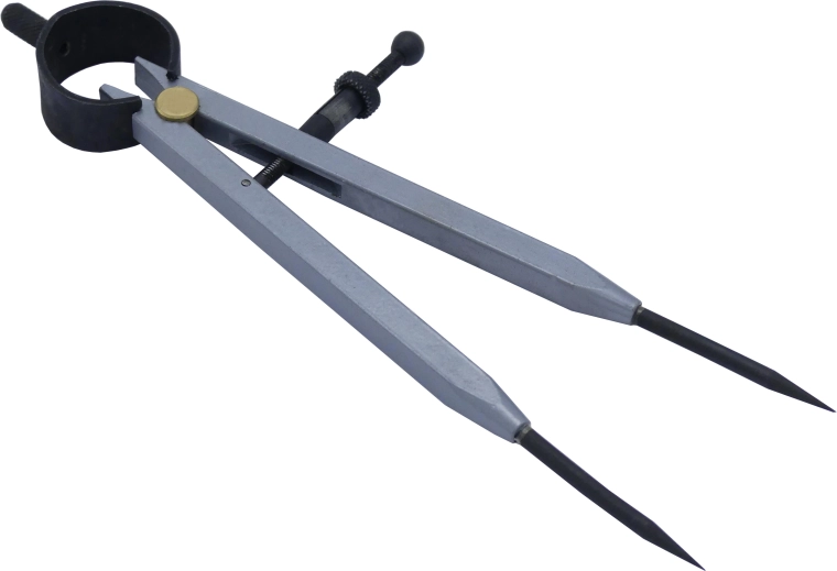 Cyrkiel sprężynowy 150 mm Kmitex