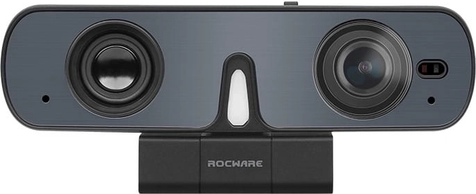 Rocware uniwersalna kamera internetowa USB z głośnikiem i mikrofonem