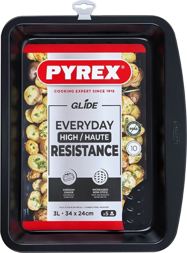 Blacha do pieczenia PYREX 34 × 24 cm