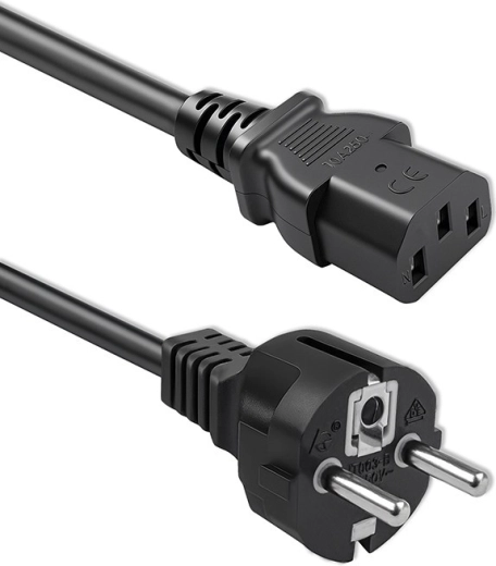 Kabel zasilający Qoltec Schuko (CEE 7/7) – IEC C13, 3 m