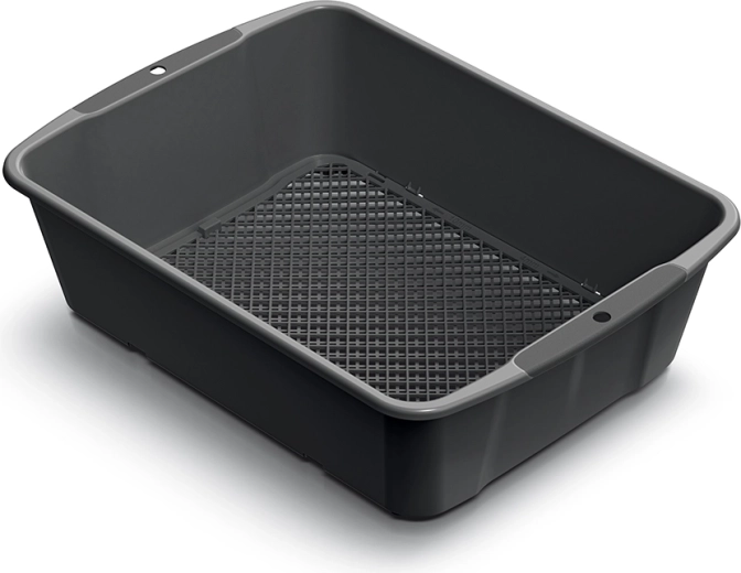 Sito ogrodowe RESPANA Garden Sieve, plastikowe, czarne