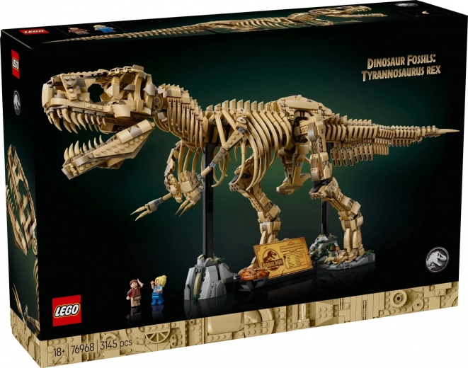 LEGO Jurassic World szkielet tyranozaura – kolekcjonerski model dla dorosłych