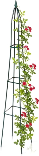 Vilde ogrodowy obelisk do roślin pnących zielony 190 cm