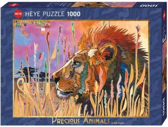 Puzzle HEYE 1000 elementów – król zwierząt