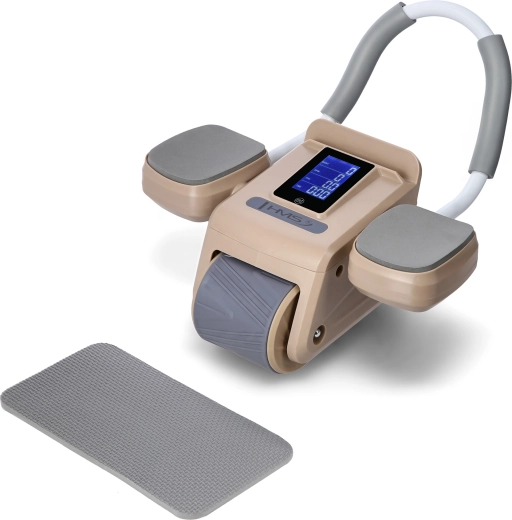 Wałek do ćwiczeń brzucha z automatycznym odskokiem HMS