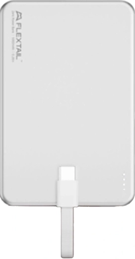 Flextail Zero Power Metal magnetyczny powerbank 5000 mAh srebrny