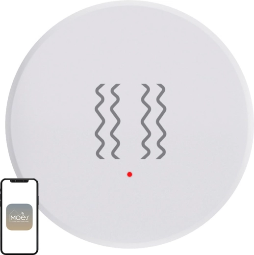 Moes ZigBee czujnik wibracji ZSS-S02-VBR-C