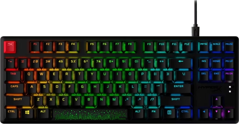 HyperX Alloy Origins Core PBT HX Blue gamingowa mechaniczna klawiatura TKL