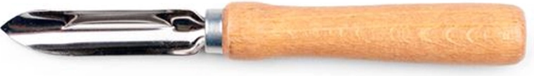 Obieraczka do ziemniaków z drewnianą lakierowaną rączką TORO, 16 cm