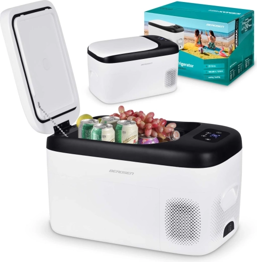 Lodówka samochodowa kompresorowa BERDSEN Icemax 401 21 l biała