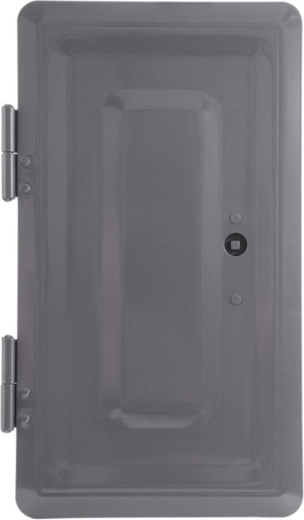 Podwójne drzwiczki kominowe szare 160 × 320 mm