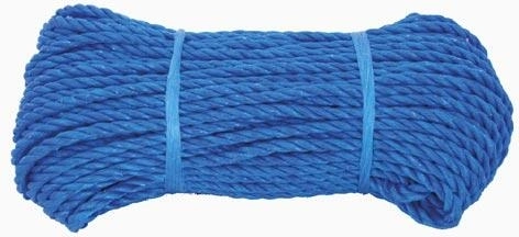 Skręcana lina polipropylenowa 4 mm, 30 m