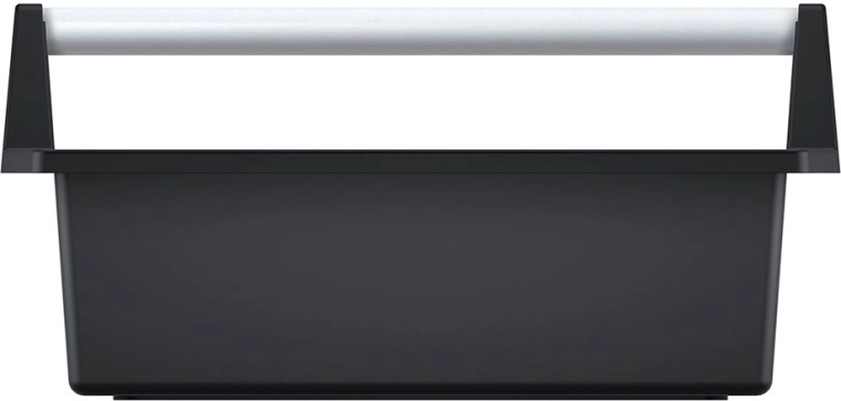 Skrzynka na narzędzia z metalowym uchwytem CARGO, 24 l, czarna