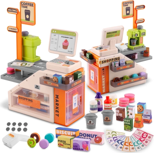 Interaktywna kasa z kawiarnią RICOKIDS RK-822