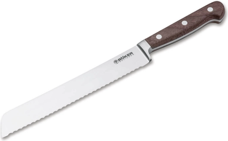 Nóż do chleba Böker Heritage 20,5 cm z drewna orzechowego