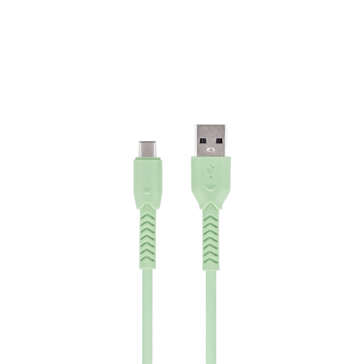 Maxlife MXUC-04 kabel USB do USB-C 1 m zielony