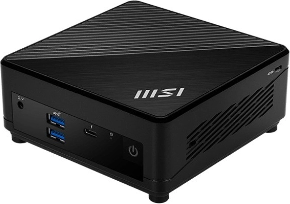 Mini PC MSI Cubi 5 bez systemu operacyjnego z Intel Core 5 120U, UHD, Wi‑Fi i Bluetooth, czarny