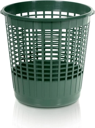 Kosz ogrodowy CAGE 60 l w kolorze leśnej zieleni