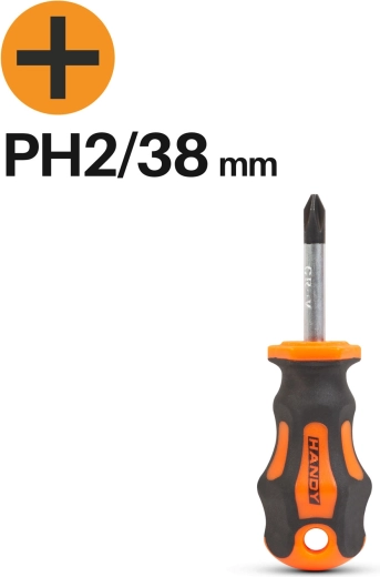 Wkrętak krzyżakowy PH2 38 mm