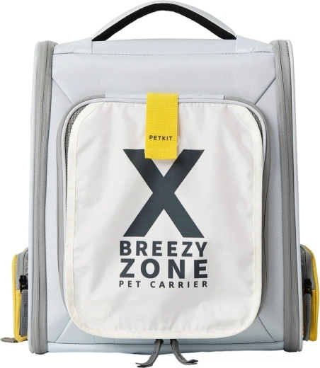 Petkit Breezy X zone plecak-transporterek dla zwierząt szary