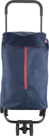 Gimi Twin New niebieski wózek zakupowy na kółkach 50 l / 30 kg