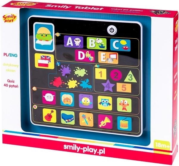 Interaktywny edukacyjny tablet dla dzieci od Smily Play