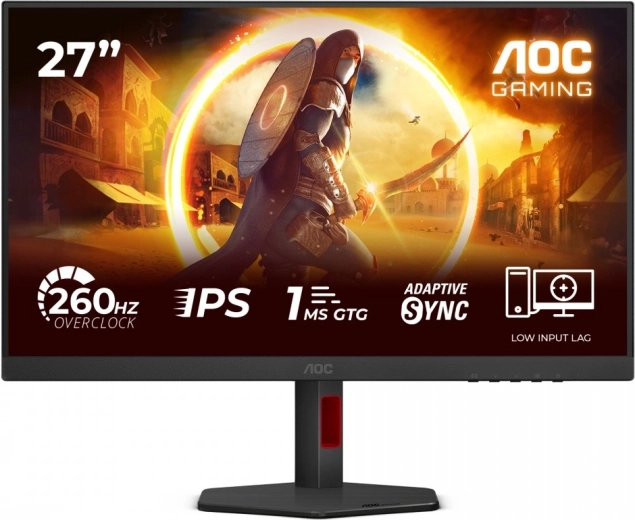 AOC 27" monitor gamingowy Fast IPS 240 Hz z pivotem