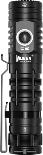 Wuben C2 latarka kieszonkowa 2000 lm, czarna