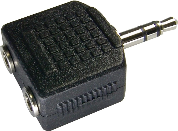 Adapter stereo Sencor, jack 3,5 mm na 2× gniazdo 3,5 mm
