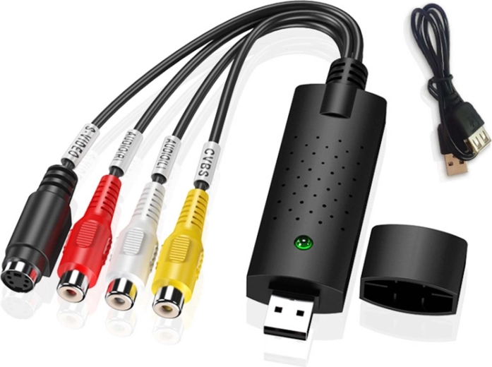 Grabber wideo USB EasyCap do digitalizacji VHS