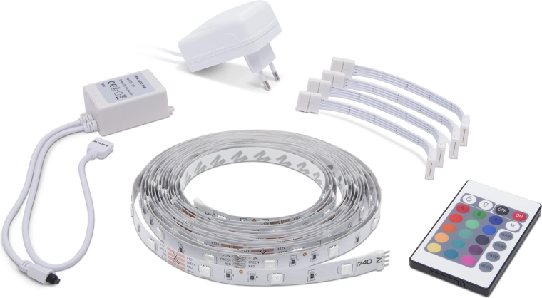 Taśma LED RGB 5 m z pilotem