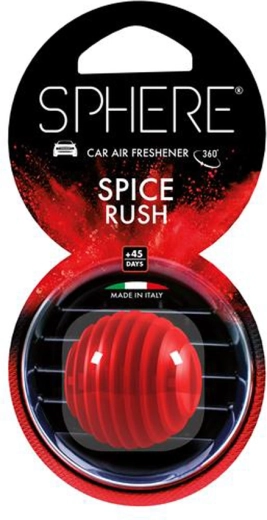 Odświeżacz powietrza do auta Little Joe Sphere Spice Rush