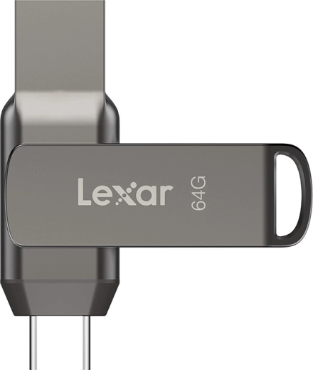 Pamięć flash Lexar JumpDrive D400 Dual USB‑C i USB‑A 64 GB (USB 3.1)