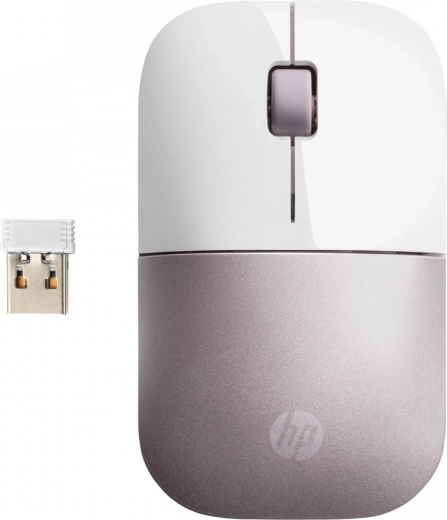 Bezprzewodowa mysz HP Z3700 biała/różowa