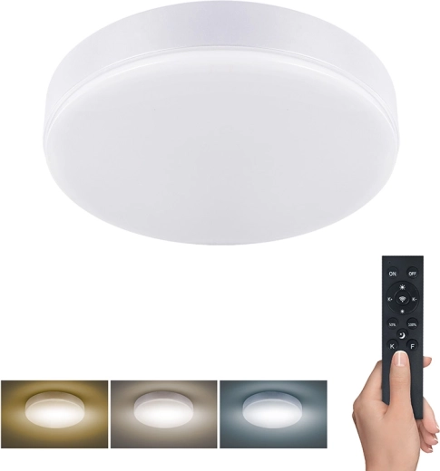 Lampa LED Solight Lecce z pilotem 36 W 30 cm biała