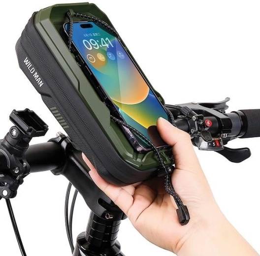 Wildman sakwa na ramę roweru z uchwytem na telefon GX330 czarna