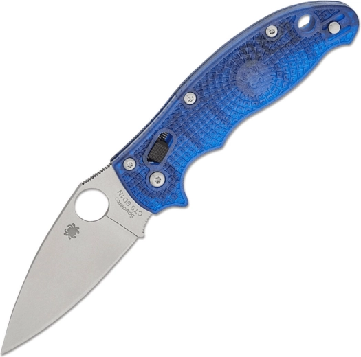 Spyderco Manix 2 Lightweight nóż kieszonkowy transparentny niebieski