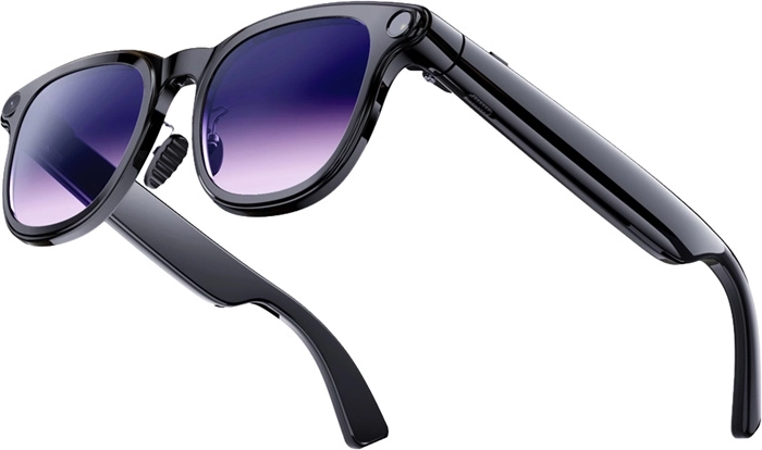 Inteligentne okulary przeciwsłoneczne COLMI A2 z AI i 3 zestawami wymiennych soczewek