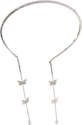 Dekoracyjna opaska z motywem motyli